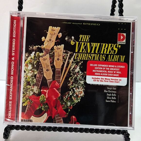 The Ventures Christmas Album CD Deluxe Expanded Mono & Stereo Edition Sealed - Picture 1 of 2